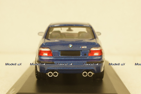 BMW 5-Series M5 5.0L V8 32V (E39) 2003, blue, 4310501, Solido 1:43