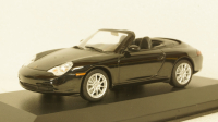 PORSCHE 911 CABRIOLET (996) - 2001 - BLACK METALLIC, 940061030, Maxichamps 1:43