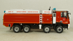 Mercedes Actros 4146 Cisterna, France 2013, Pompieri Italy collection #35 1:43