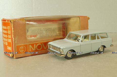 Москвич-426 А3, 3 зажима, белый, 1977г.,  Тантал/Радон 1:43