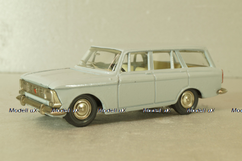 Москвич-426 А3, 3 зажима, белый, 1977г.,  Тантал/Радон 1:43