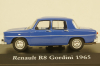 Renault R8 Gordini 1965 blue/white, Atlas 1:43