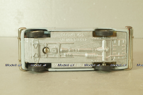 Москвич-426 А3, 3 зажима, белый, 1977г.,  Тантал/Радон 1:43
