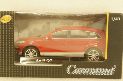 Audi Q7 V8 4.2 FSI 2006, red, Cararama 1:43