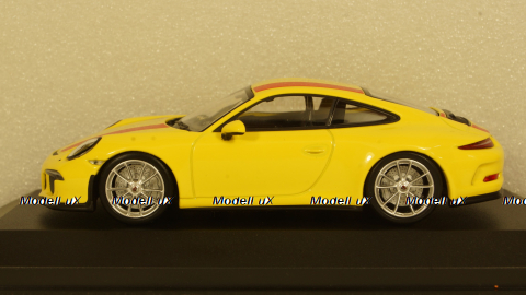 Porsche 911 R  2016, Yellow, 940066221, Maxichamps 1:43