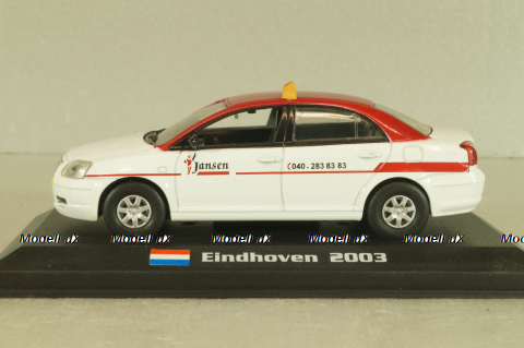 Toyota Avensis Taxi Eindhoven (Holland) 2003, Altaya 1:43