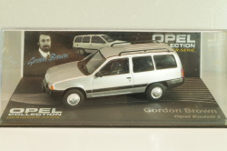 Opel Kadett Caravan (E), Gordon Brown 1988, silver, OPCD133, Opel Collection Designer #133 1:43