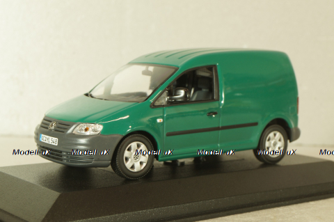 Volkswagen Caddy van, green, Minichamps 1:43