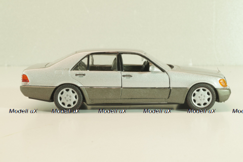 Mercedes-Benz 600 SEL (W140) 1991, silver metallic, 1261S, Schabak 1:43