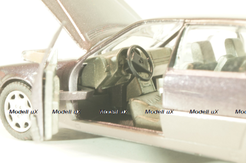 Mercedes-Benz 600 SEL (W140) 1991, silvergrey metallic, 1261SG, Schabak 1:43 Трещина в блистере!