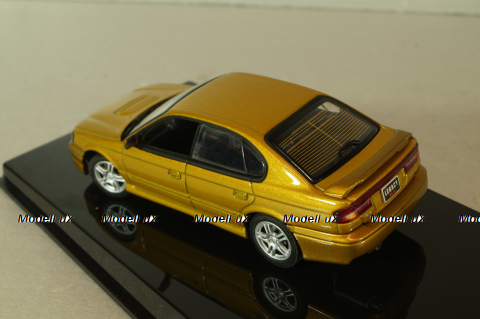 Subaru Legacy B4 1999, gold, 58611, Autoart 1:43