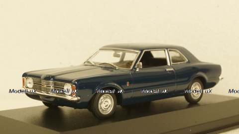 FORD TAUNUS - 1970 - DARK BLUE, 940081302, Maxichamps 1:43