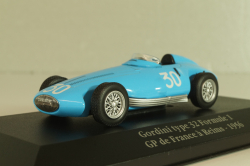 Gordini type 32 #30 Grand Prix France 1956, Formula 1, F1, blue, 2235016, Atlas La Saga Gordini 1:43