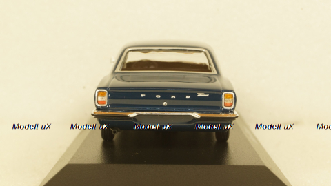 FORD TAUNUS - 1970 - DARK BLUE, 940081302, Maxichamps 1:43