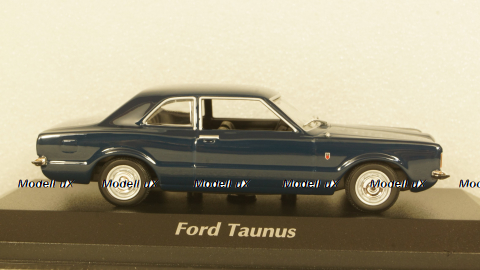 FORD TAUNUS - 1970 - DARK BLUE, 940081302, Maxichamps 1:43