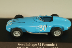 Gordini type 32 #30 Grand Prix France 1956, Formula 1, F1, blue, 2235016, Atlas La Saga Gordini 1:43