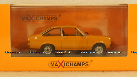 Ford Escort 1975, orange, 940084101, Maxichamps 1:43