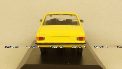 Ford Escort 1975, yellow, 940084100, Maxichamps 1:43