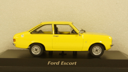 Ford Escort 1975, yellow, 940084100, Maxichamps 1:43