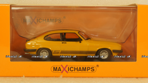 FORD CAPRI1982, ORANGE, 940082221, Maxichamps 1:43