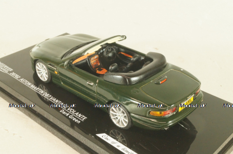 Aston Martin DB7 Vantage Volante, dark green, 20702, Vitesse 1:43