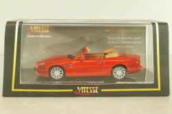 Aston Martin DB7 Vantage Volante, red, 20703, Vitesse 1:43
