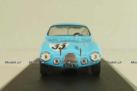 Gordini type 18S #33 24Hr. Le Mans 1950, blue, 2235010, Atlas La Saga Gordini 1:43