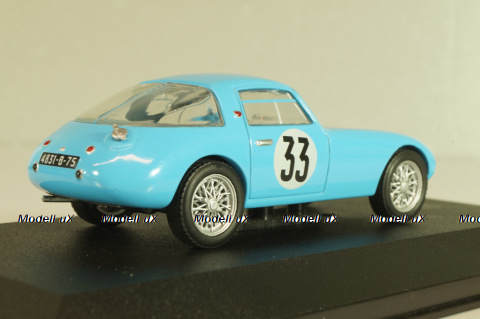 Gordini type 18S #33 24Hr. Le Mans 1950, blue, 2235010, Atlas La Saga Gordini 1:43
