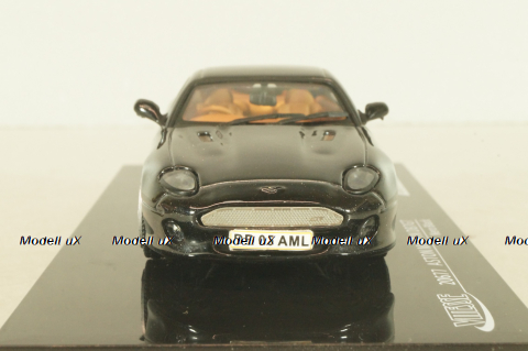 Aston Martin DB7 GT, black metallic, 20677, Vitesse 1:43