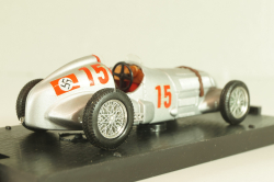 Mercedes-Benz W125 #15 Coppa Wanderbilt 1938, silver, R071, Brumm 1:43