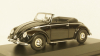 Volkswagen Hebmuller cabriolet 1950, black, built on VW Beetle (Typ 14), 940052130, Maxichamps 1:43
