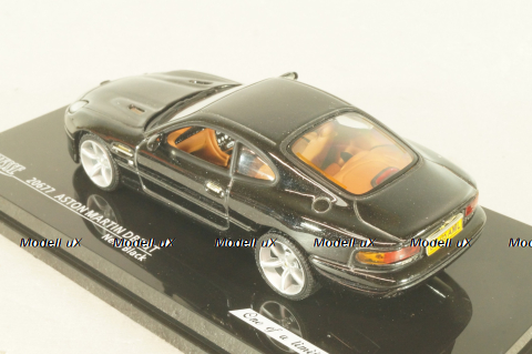 Aston Martin DB7 GT, black metallic, 20677, Vitesse 1:43