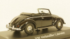 Volkswagen Hebmuller cabriolet 1950, black, built on VW Beetle (Typ 14), 940052130, Maxichamps 1:43