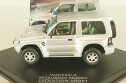 Mitsubishi Pajero Evolution Short 1999, silver, Vitesse 1:43