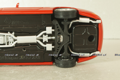 Jaguar XK8 Cabriolet (X100) 1996, red, 53502, Auto Art 1:43