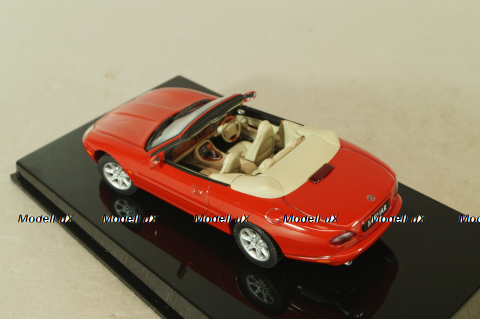 Jaguar XK8 Cabriolet (X100) 1996, red, 53502, Auto Art 1:43