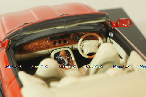 Jaguar XK8 Cabriolet (X100) 1996, red, 53502, Auto Art 1:43