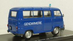 Renault Estafette 800 Gendarmerie Mobile radar 1978 blue, Hachette 1:43
