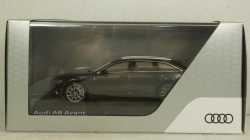 Audi A6 Avant C8 2018 black, iScale 1:43