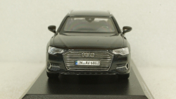Audi A6 Avant C8 2018 black, iScale 1:43