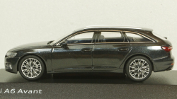 Audi A6 Avant C8 2018 black, iScale 1:43