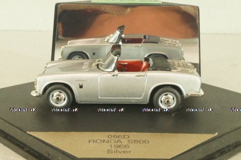 Honda S800, silver, 086D, Vitesse 1:43