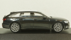 Audi A6 Avant C8 2018 black, iScale 1:43