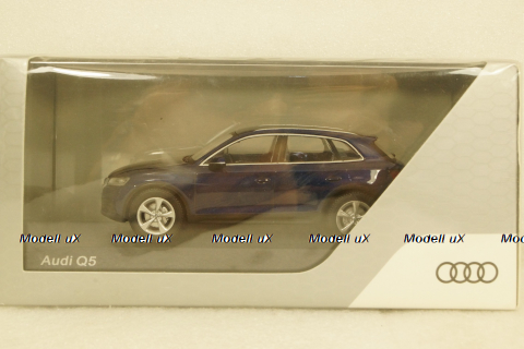 Audi  Q5 2016 blue, 5011605632, iScale 1:43