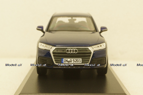 Audi  Q5 2016 blue, 5011605632, iScale 1:43