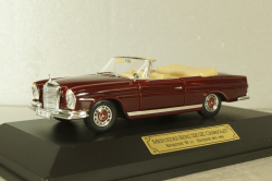 Mercedes-Benz 220 SE Cabriolet (W111) 1965, dark red, 4311, Faller 1:43