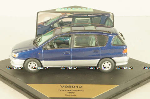 Toyota Picnic 1997, dark blue, V98012, Vitesse 1:43