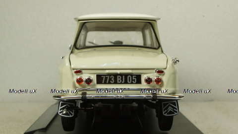 Citroen Ami 6 1965 white, 181529, Norev 1:18