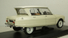 Citroen Ami 6 1965 white, 181529, Norev 1:18