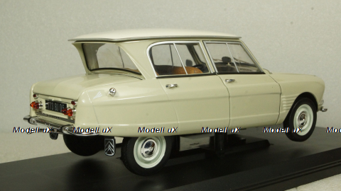 Citroen Ami 6 1965 white, 181529, Norev 1:18